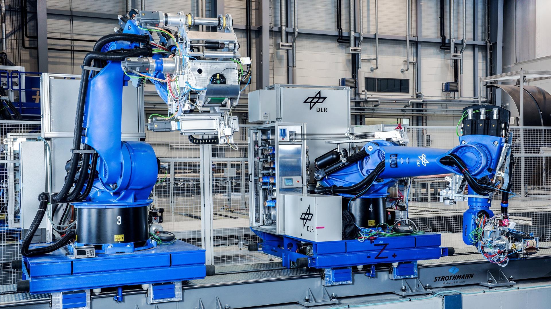 Robot-based manufacturing units
