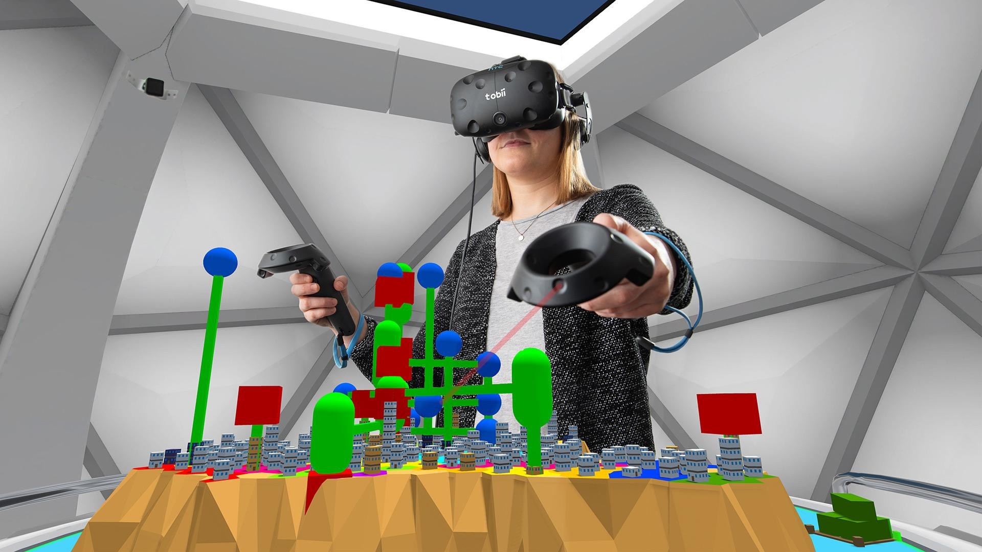 IslandViz software visualisation in a virtual reality environment