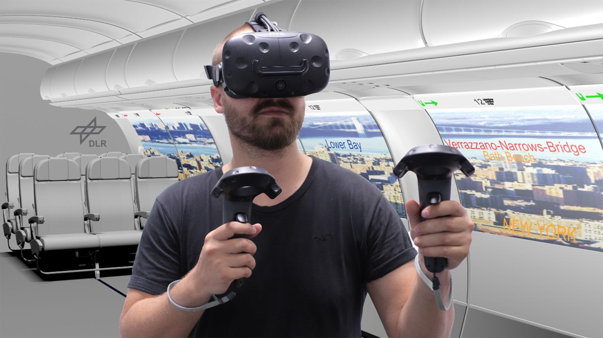 Using virtual reality to design new aircraft