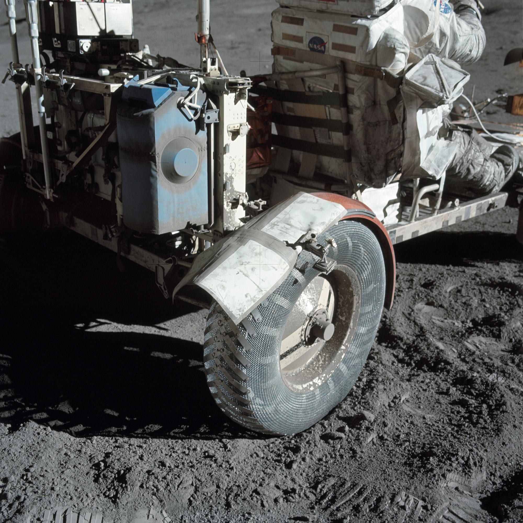 Necessity is the mother of invention on the Moon, too