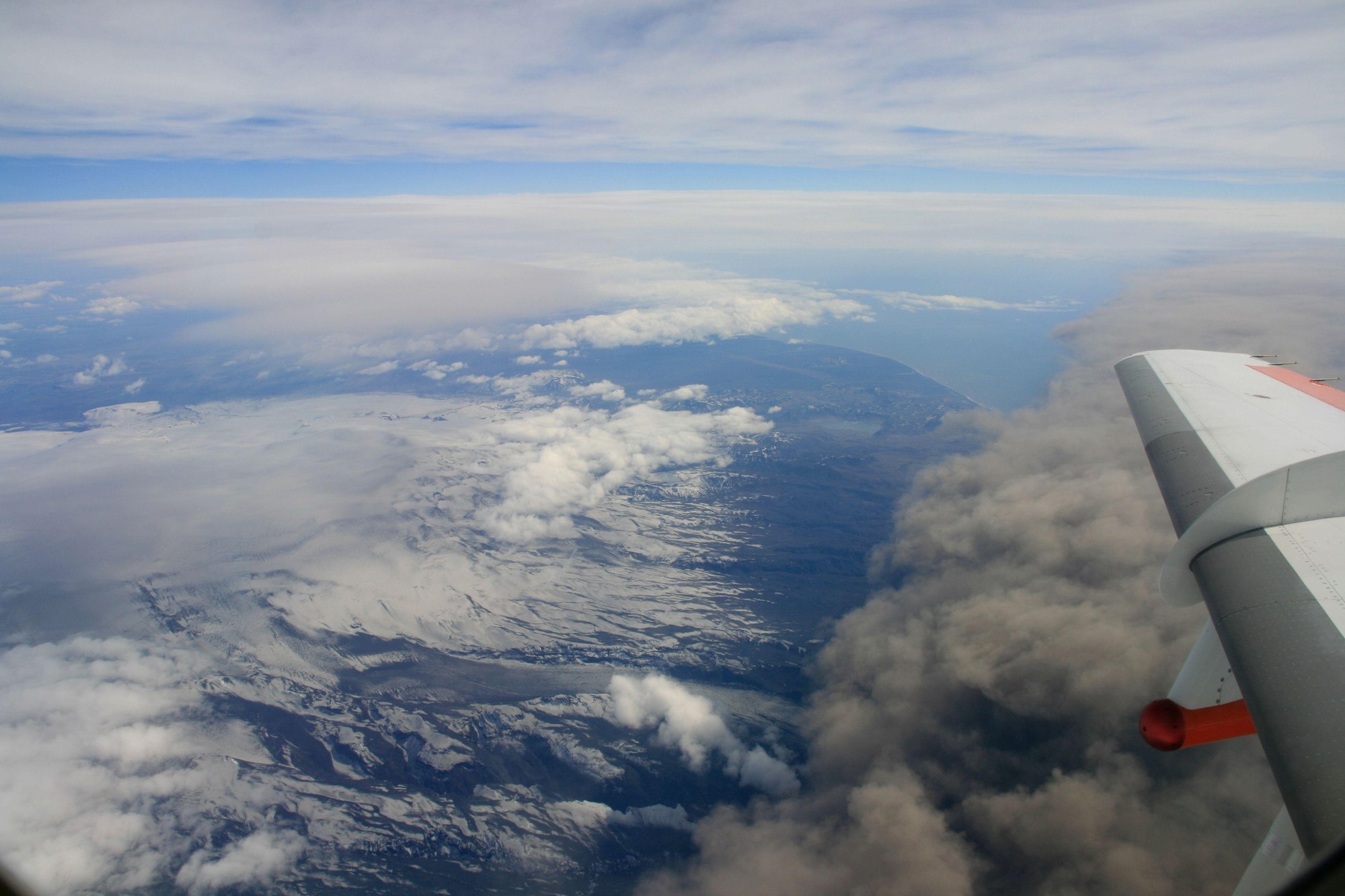 Cloud of volcanic ash