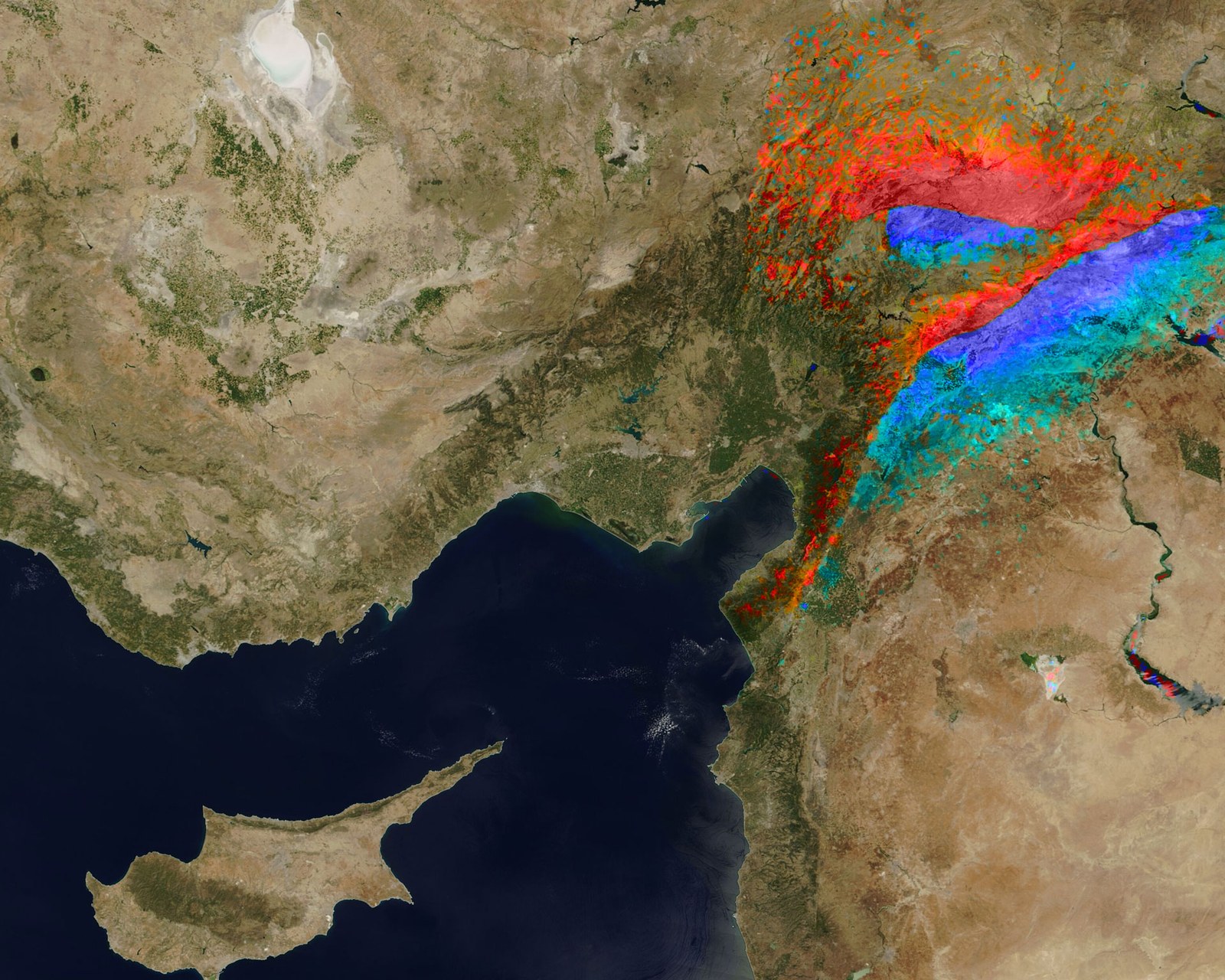 Changes to the land surface (Overview)