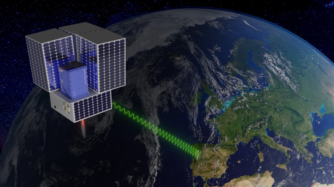 The OSSIE spacecraft from UARX Space featuring DLR radio technology