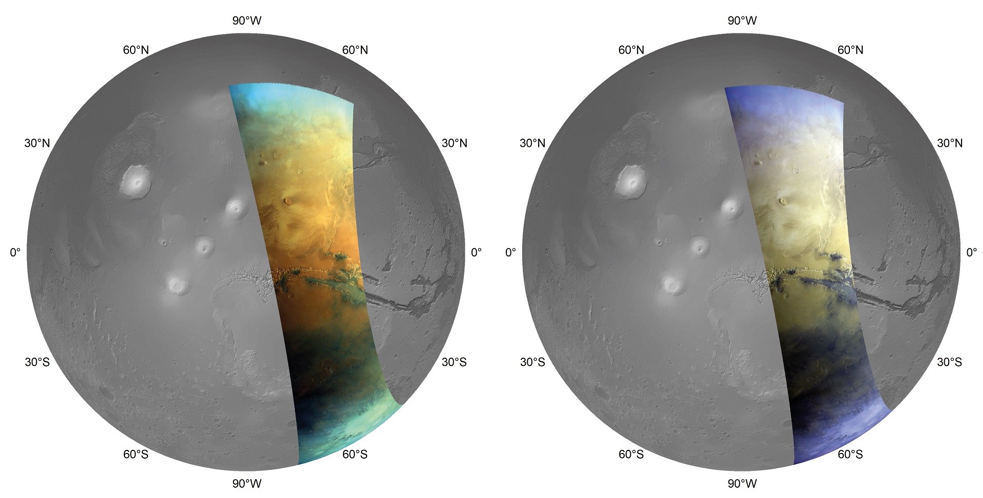 Example of a single HRSC high-altitude image