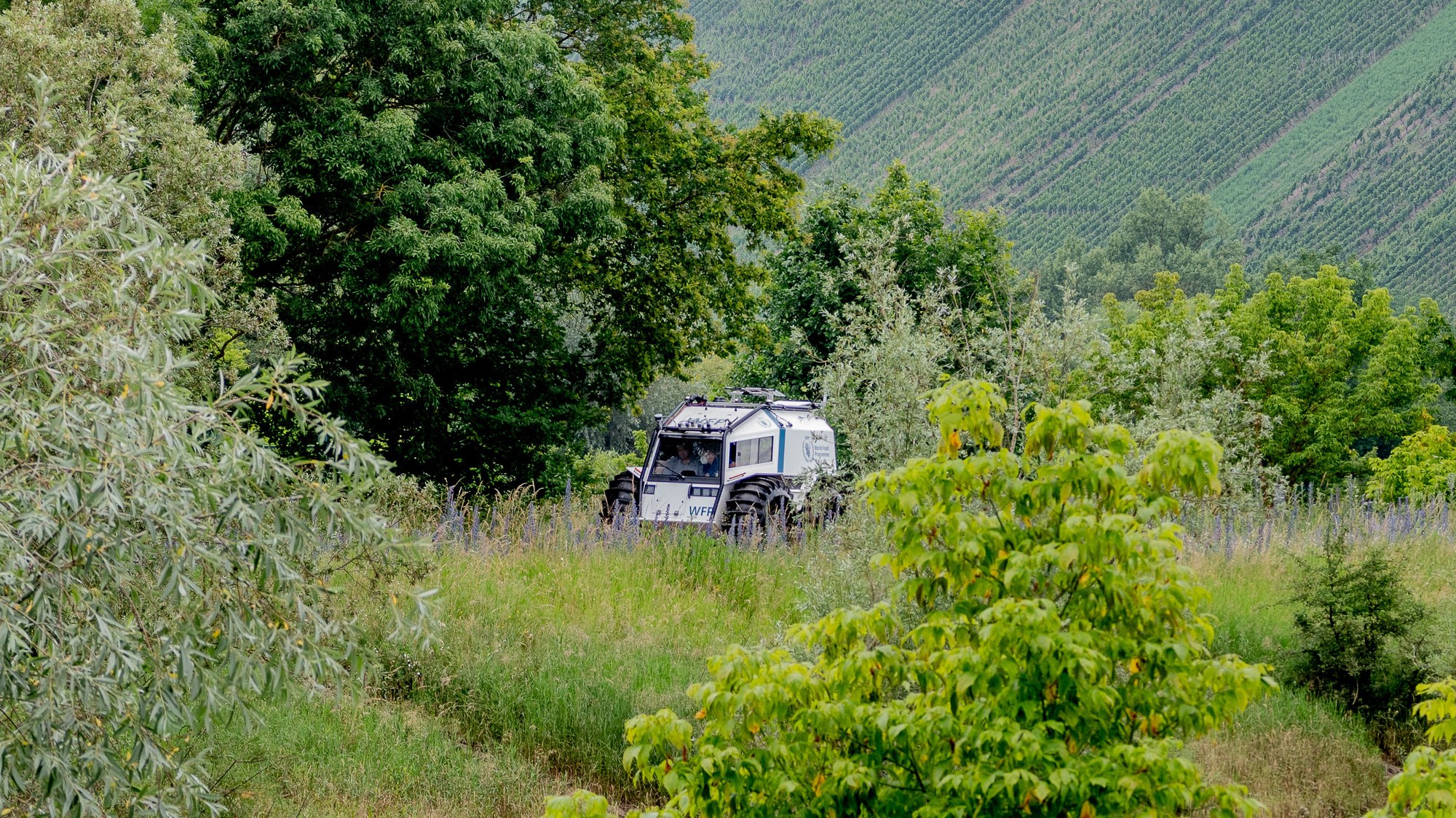 SHERP vehicle in the field