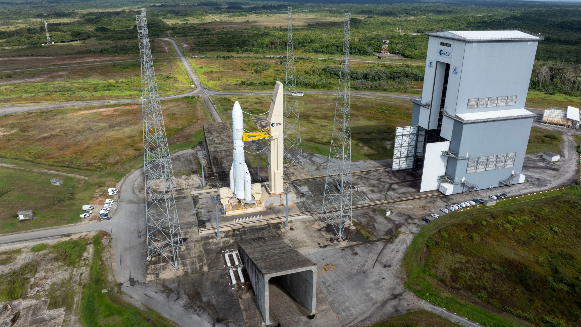 Ariane 6 before the launch