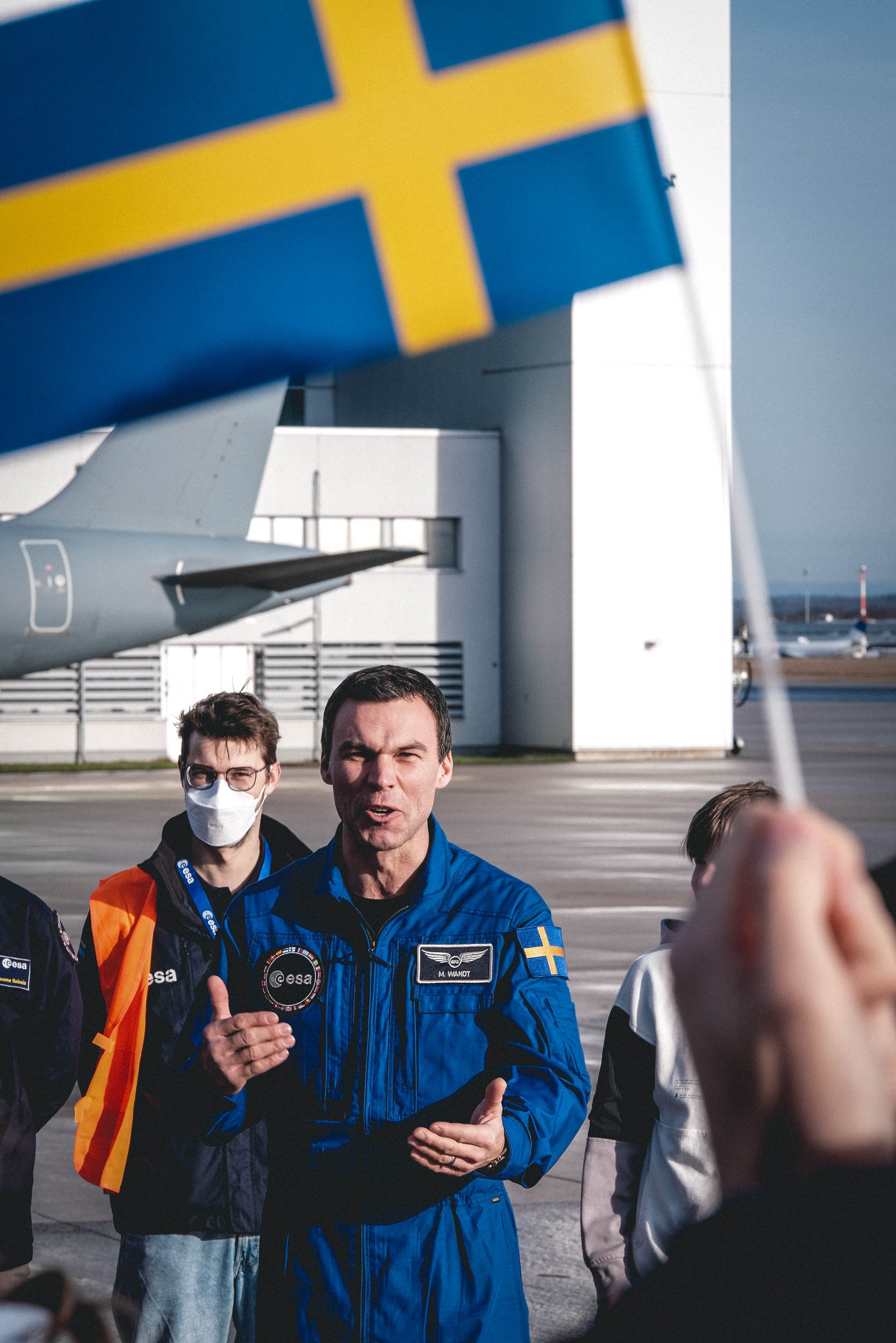 Welcoming the Swedish ESA astronaut