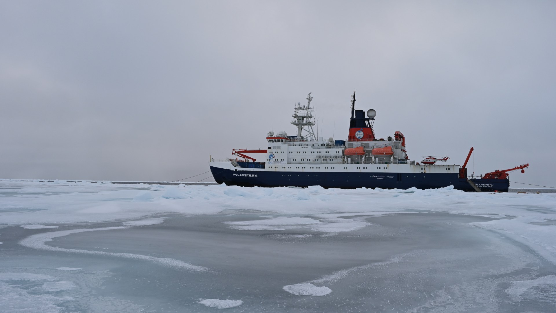 The Polarstern of the Alfred Wegener Institute