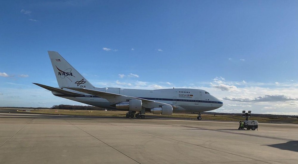 SOFIA landed at Cologne Bonn Airport