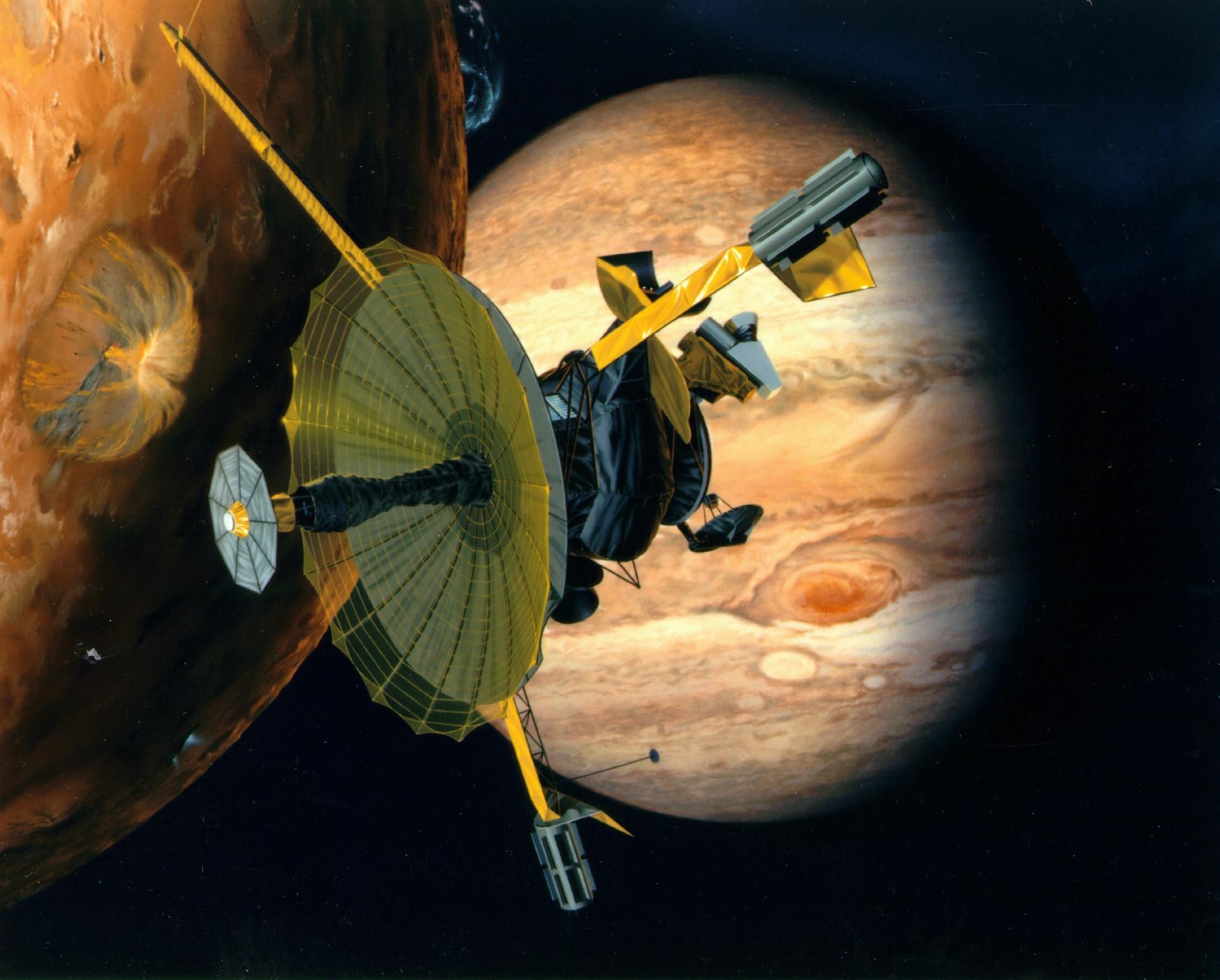 Galileo Jupiter spacecraft