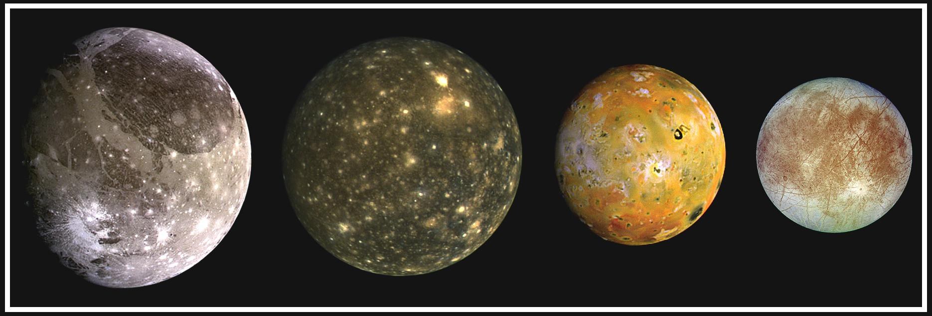 The Galilean moons
