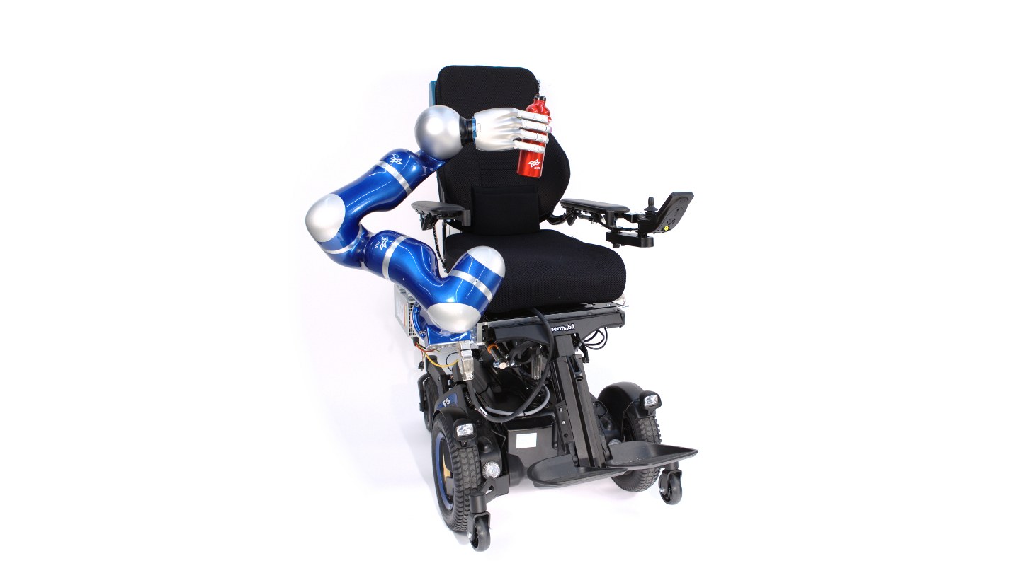 EDAN, the robotic EMG-controlled daily assistant