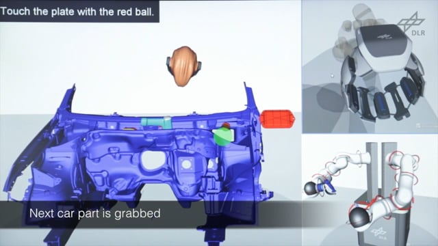 A Platform for Bimanual Virtual Assembly Training with Haptic Feedback in Large Multi-Object Environments