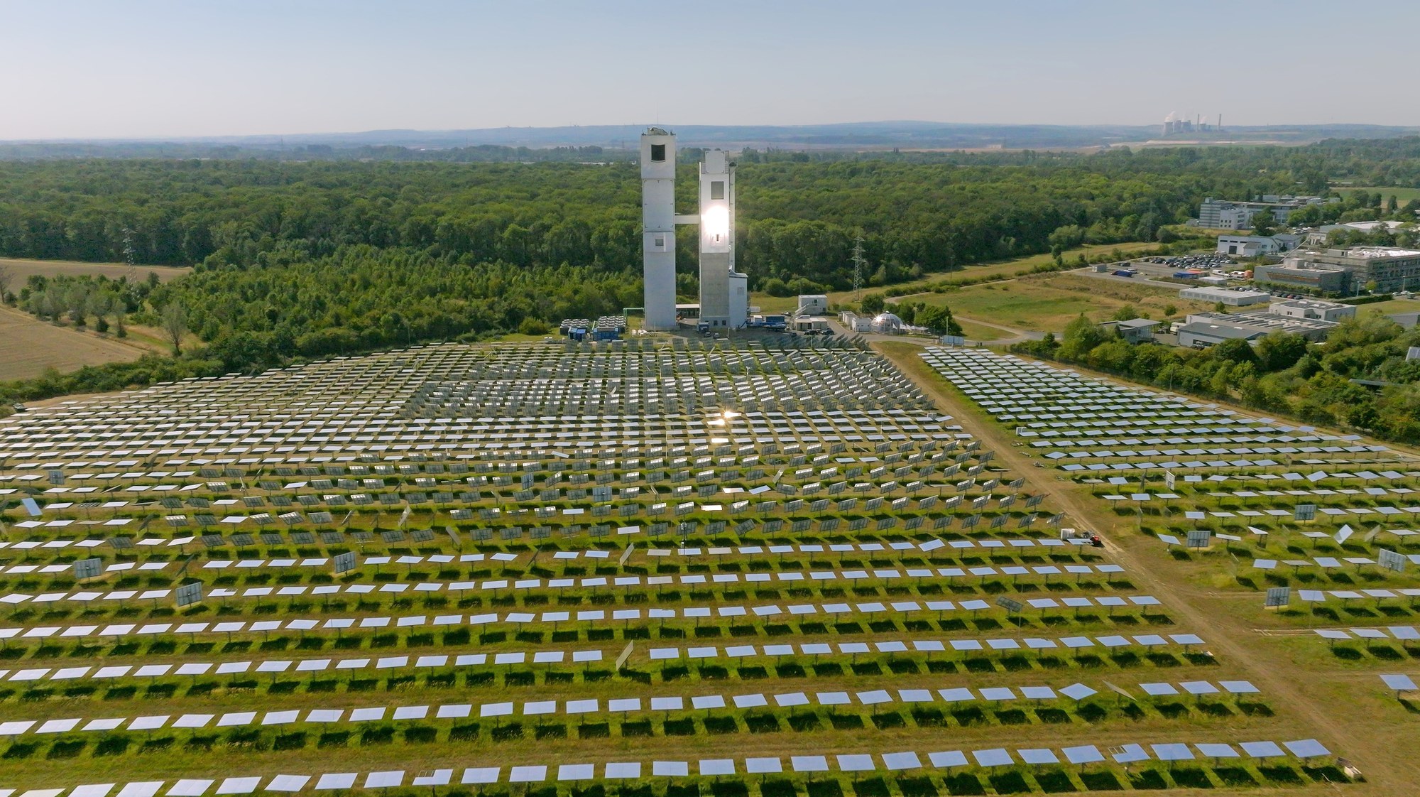 Aerial view of the Jülich site