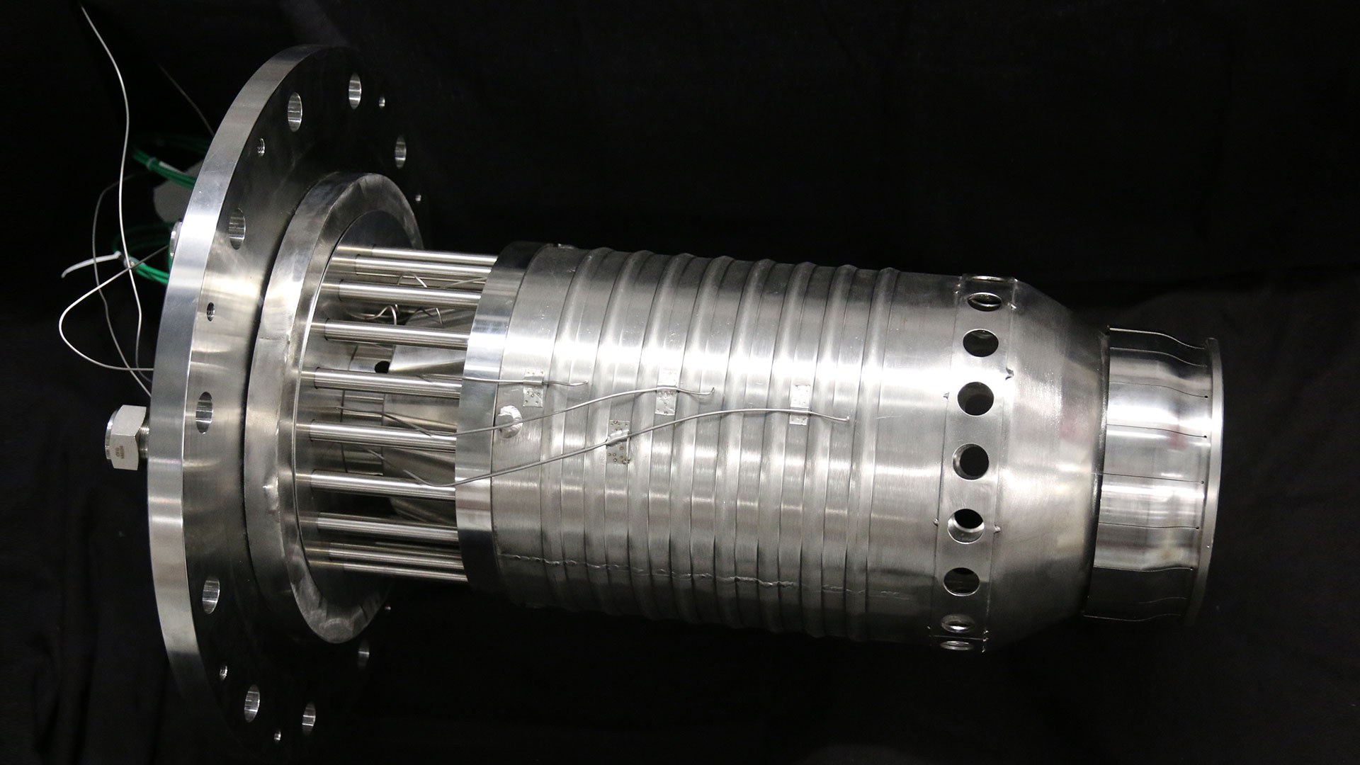 Photo of a Jet-stabilised combustion chamber system