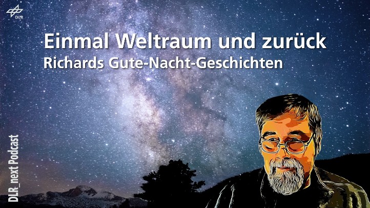 In den Gute-Nacht-Geschichten geht ihr in Gedanken auf spannende Reisen in den Weltraum! 