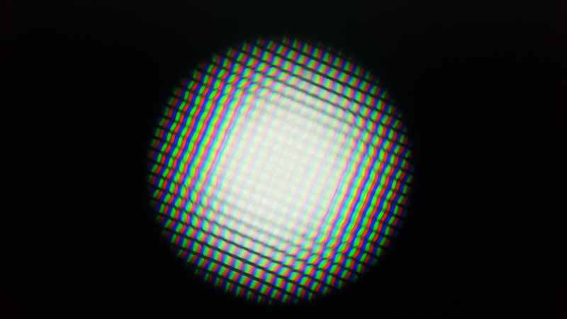 RGB-Pixel-Raster eines LCD-Displays