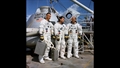 Die Crew (v.l.n.r.) Eugene Cernan, Thomas Stafford, John Young. Bild: NASA (S68%2d42906)