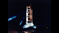 Die Rakete auf der Startrampe. Bild: NASA (KSC%2d69PC%2d357)