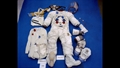 Armstrongs Raumanzug in der Start%2dKonfiguration. Bild: NASA (S69%2d38889)