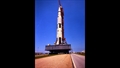 Die Saturn V wird mit dem riesigen „Crawler" zum Startplatz gefahren. Bild: NASA (69%2dHC%2d617)