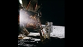 Alan Bean betritt den Mond. Bild: NASA (AS12%2d46%2d6729)