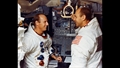 Conrad (links) und Bean im Simulator der Mondlandefähre. Bild: NASA (ap12%2dS69%2d56699HR)