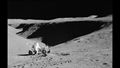 Mit dem Auto über den Mond. Bild: NASA