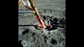 Die Mondlandefähren hatten tellerartige „Füße" an den Landebeinen, um ein tiefes Einsinken im Mondstaub zu verhindern. Bild: NASA
