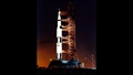 Die Saturn V in der Morgendämmerung des Starttages. Bild: NASA (KSC%2d68PC%2d346)