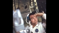 Dave Scott an Bord des Apollo%2dRaumschiffs. Bild: NASA