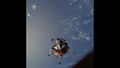 Die Mondlandefähre in der Erdumlaufbahn. Bild: NASA