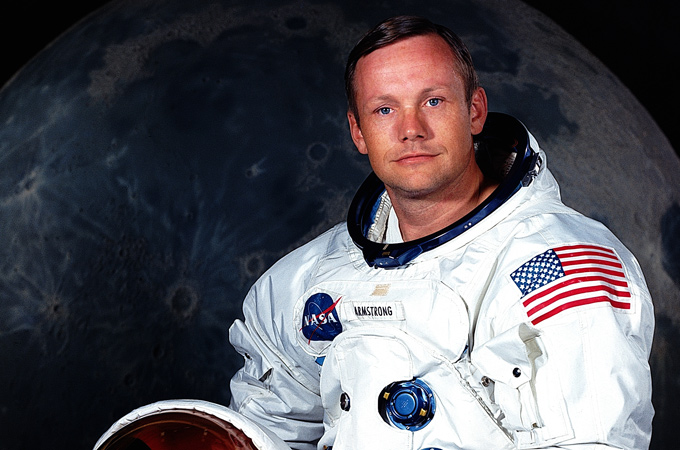 Neil Armstrong. 
Bild: NASA