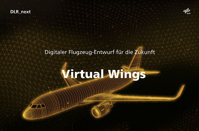 Das eigene Flugzeug entwerfen und dann im „Testflug“ erproben – das ist die Aufgabe dieses digitalen Lernspiels des DLR, das sich „Virtual Wings“ nennt. Bild: DLR  
